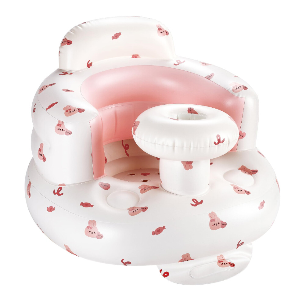 Hvygss Inflatable Baby Seat With Tray, Comfortable Sit Me