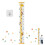 Giraffe Height Chart, Growth Measurement Device Fu 1
