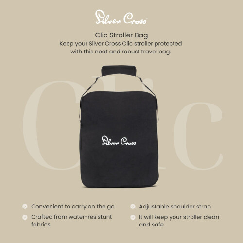 Silver Cross Silver Cross Clic Stroller Bag - Pram Organiser Ba 1