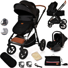 Baby Pram Pushchair Buggy Stroller 3 in 1 Child Li