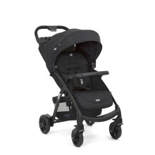 Joie Muze LX Fully Featured Lie-Flat Stroller with footmuff (Birth to Approx. 3 Years, 0-15kg) - Coal