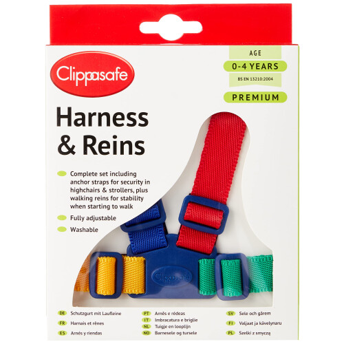 Clippasafe Harness Easy Wash (Multicolour)