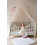 Wonder Space Elegant Kids Bed Canopy - Lace Chiffo 3