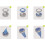 Pack of 9 Diaper Disposal Refills Nappy Bin Liners Nappy Pails System Diaper Bin Refill 5