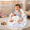 Inflatable Baby Seat with Tray, Comfortable Sit Me 4