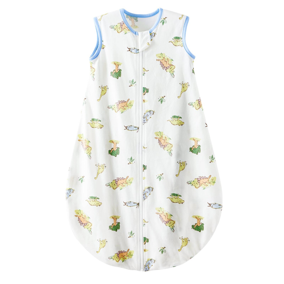 0.5 Tog Baby Summer Sleeping Bag 0-6 Months, Soft Cotton Newborn Sleep Sack Baby Wearable Blanket Lulumonkey