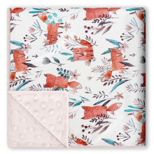 AQOKKA Kids Baby Blankets 75x100cm Organic Cotton