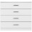Seconique Seconique Dakota 4 Drawer Chest in White 3