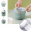 TOGHPUW Desk Bin, Mini Trash, Cute Small Waste Bin 3