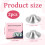 2PCS Silver Nursing Cups,Silver Nipple Shields for 2