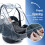 Zamboo Universal Car Seat Rain Cover with Quick-Ac 3