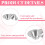 Silver Nipple Shields for Breastfeeding,2PCS Nippl 3