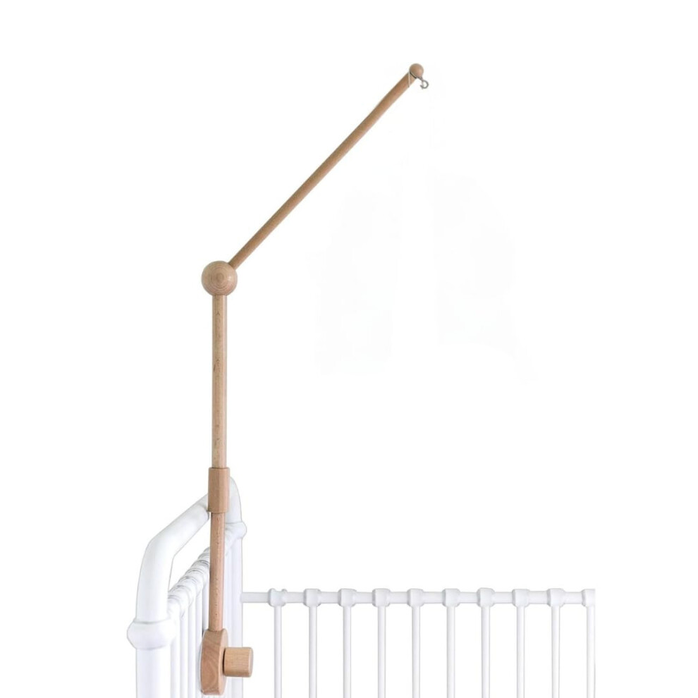 Sorrel + Fern Baby Cot Mobile Arm - Wooden Baby Mobile Hanger Fo