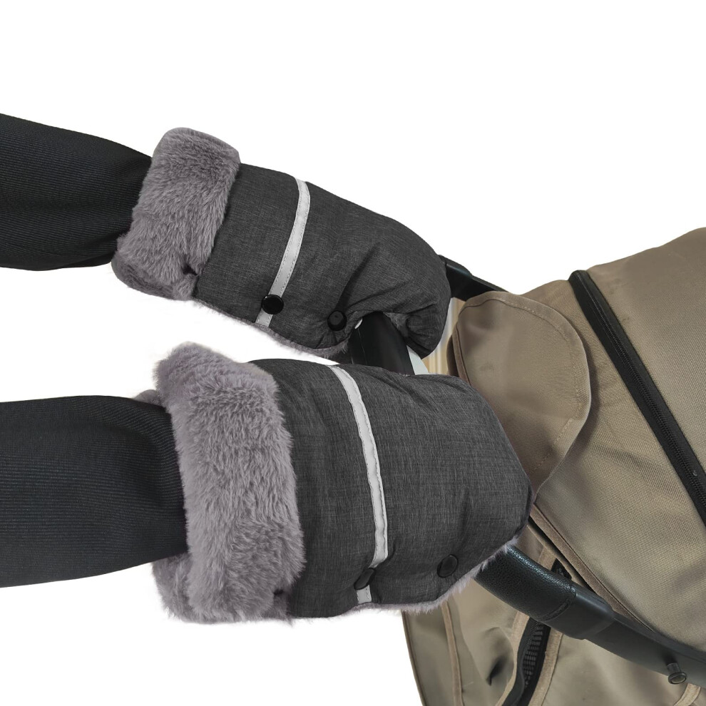 Handmuff, Universal Buggy Pushchair Hand Muf Wd&Cd