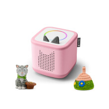 tonies Toniebox 2 Bundle Incl. 2 Tonies: Tabby McTat, Superworm, Cloud Pink