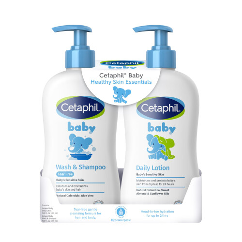 Cetaphil Cetaphil, Baby, Healthy Skin Essentials Set, 2 Pie