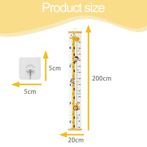 Giraffe Height Chart, Growth Measurement Device Fu 1