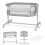 Kinderkraft Nestee UP 2 Co-Sleeping Cot, Baby Cot 3