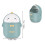 TOGHPUW Desk Bin, Mini Trash, Cute Small Waste Bin 5