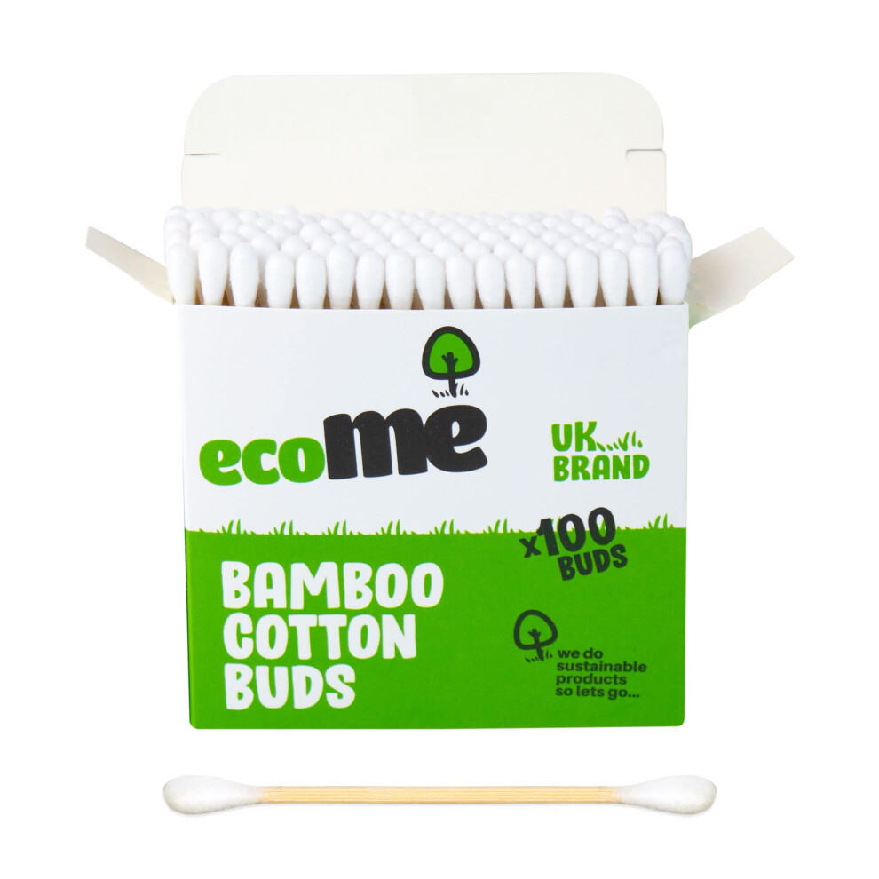 100 Bamboo Cotton Buds | Cotton Buds | Ear Cotton Fat Panda