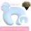 Wsetyy U Shape Nursing Pillow Cover for Breastfeed 2