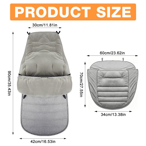 Universal Footmuff for Stroller, Afenau Pram Footm 1