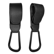 iZhuoKe Baby Bag Clips[2 PCS],Leather Style Pushch