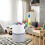 COMSE Extra Large Blanket Basket, Tall Woven Stora 7