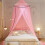 ZIQINPSQ Pink Large Mosquito Net for Single, Doubl 4