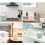 TOGHPUW Desk Bin, Mini Trash, Cute Small Waste Bin 4