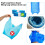 RHHGHY 10 Pack Diaper Pail Refill Liners, 10 x 4.5 3