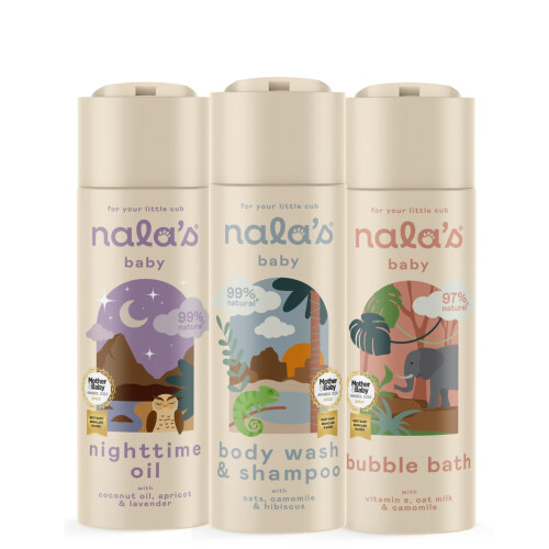 Nala's Baby Bath-Time Bundle | Contains Body Wash