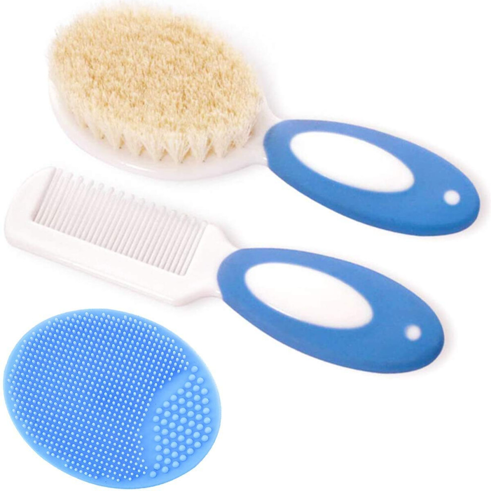 Baby Hair Brush And Comb Set For Newborns & Toddle Mr Lion