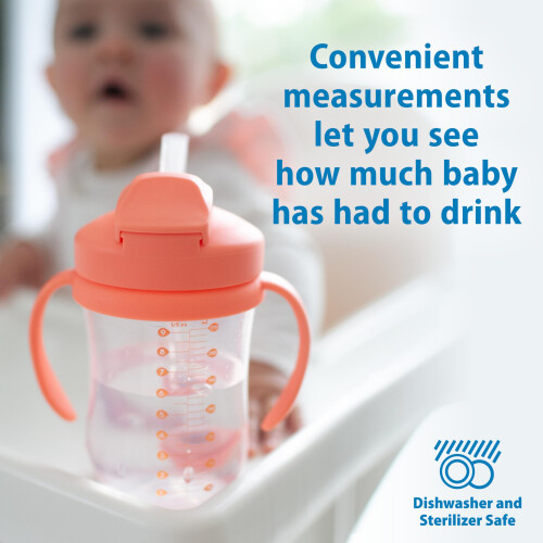 Dr. Brown's Milestones, Baby's First Straw Cup Sip 2