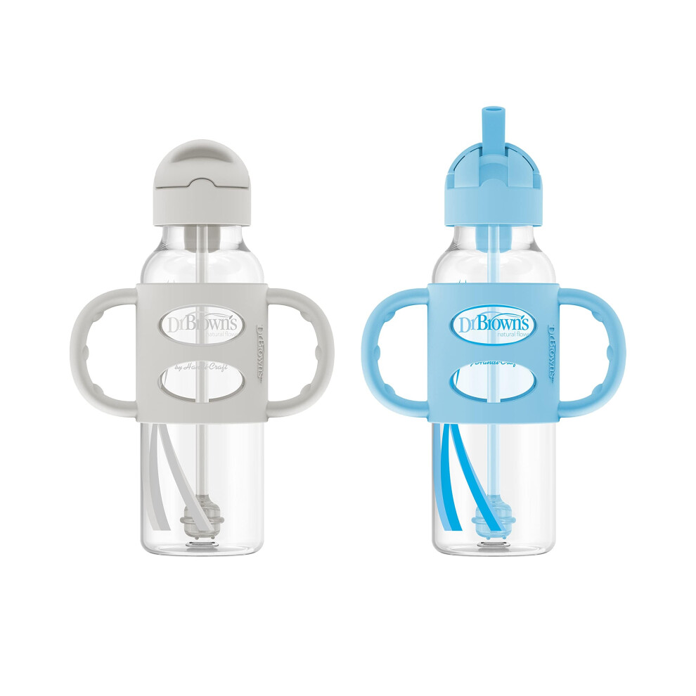 Dr. Brown's Milestones Narrow Sippy Straw Bottle,