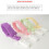 Dummy Clip MOBU 4pcs Soft Silicone Dummy Clips Boy 3