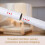 Beyeutao Double Bed Canopy Frame White Four Poster 4