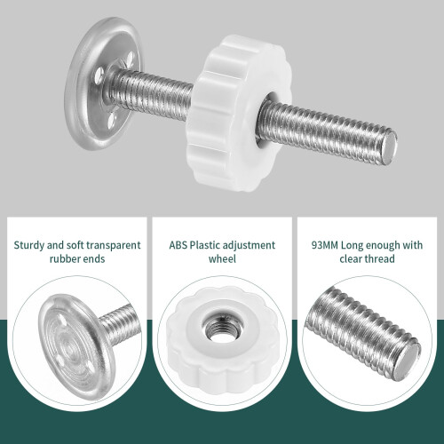 8 Pcs Baby Gate Extension Kit: 4 Baby Gate Extensi 2