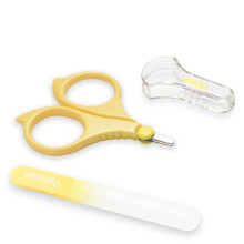 PAFASON Baby Round Tip Safety Manicure Nail Scisso