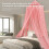 ZIQINPSQ Pink Large Mosquito Net for Single, Doubl 5