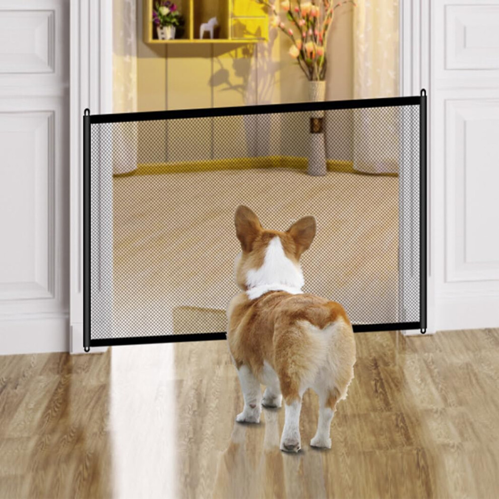 Dog Gate,Retractable Stair Gates For Dogs,Baby Saf Lutaku