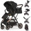 Lejoux+ Baby Pushchair (Pure Black) 1