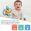 Nuby Nuby Lots A Loops Teething Ring – Soothing Teether 2