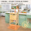 WINGYZ Wooden 3-Height Adjustable Toddler Learning 4
