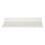 LevalCraft 3 Tier Floating Book Shelves, White Nur 7