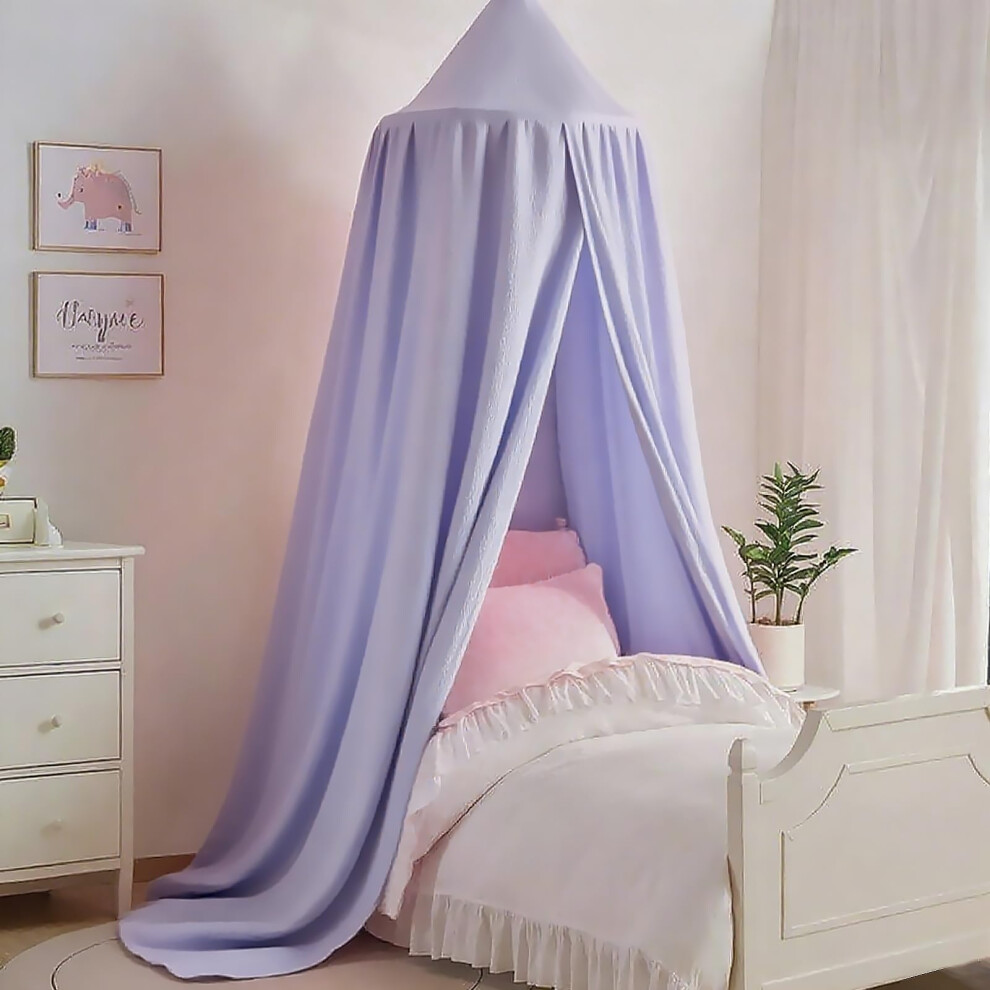 Kids Bed Canopy Round Dome 240Cm Canopy For Prince Vercico