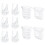 6pcs Duckbill Valves and 4pcs Silicone Diaphragms 1