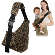 Vicloon Baby Sling Carrier, Adjustable Babys Carriere, Baby Wrap Carrier Toddler Sling, Babys Slings Carriere with Thick Shoulder Straps, Slings Port