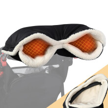 Orzbow Pram Gloves, Weatherproof Pram Hand Muff, O