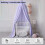 Kids Bed Canopy Round Dome 240cm Canopy for Prince 5
